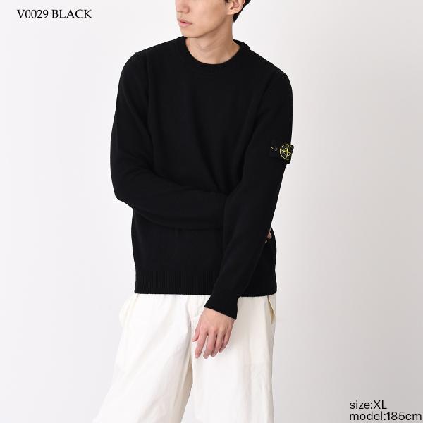 STONE ISLAND ストーンアイランド 5100072 ラムウール クルーネック ニット