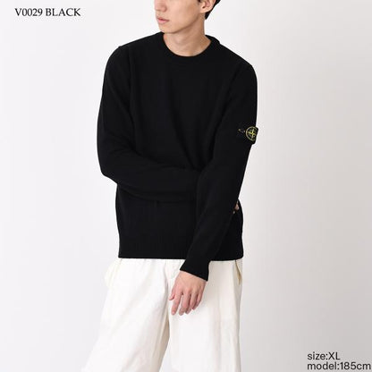 STONE ISLAND ストーンアイランド 5100072 ラムウール クルーネック ニット