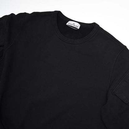 STONE ISLAND ストーンアイランド 6100008 オーガニックコットンフリース スウェットシャツ レギュラーフィット