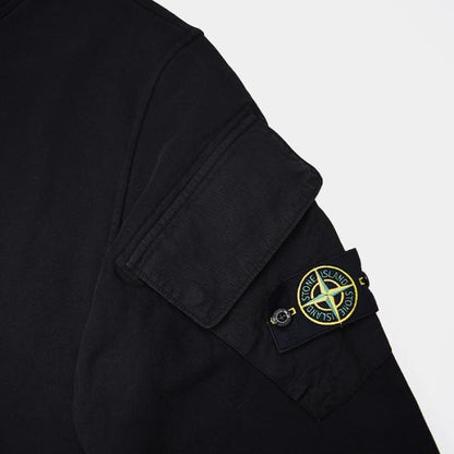 STONE ISLAND ストーンアイランド 6100008 オーガニックコットンフリース スウェットシャツ レギュラーフィット