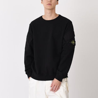 STONE ISLAND ストーンアイランド 6100008 オーガニックコットンフリース スウェットシャツ レギュラーフィット