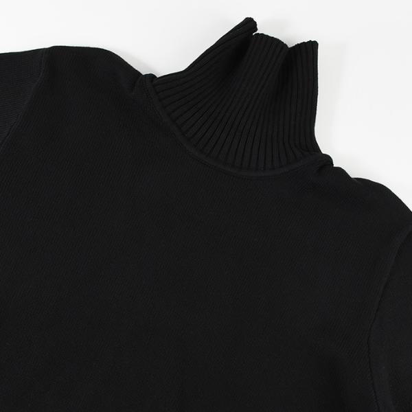 STONE ISLAND 505A2 WINTER COTTON ルーズフィット タートルネックセーター