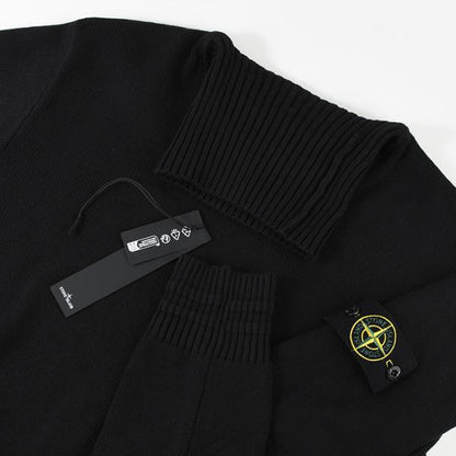 STONE ISLAND 505A2 WINTER COTTON ルーズフィット タートルネックセーター