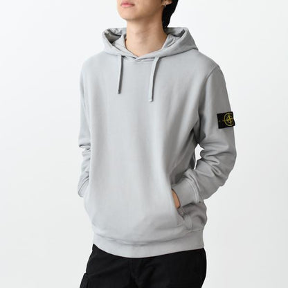 STONE ISLAND 60820 ブラッシュドオーガニックコットン フーディ