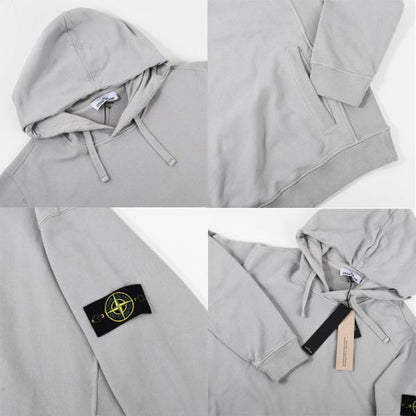 STONE ISLAND 60820 ブラッシュドオーガニックコットン フーディ
