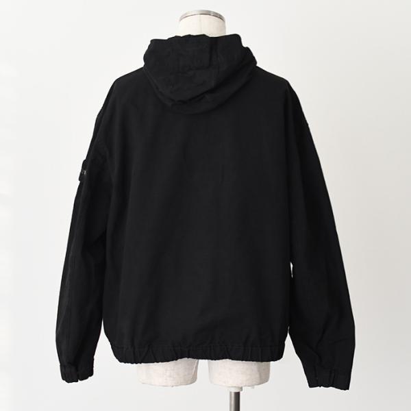 STONE ISLAND ORGANIC COTTON RIPSTOP フード付き ジャケット