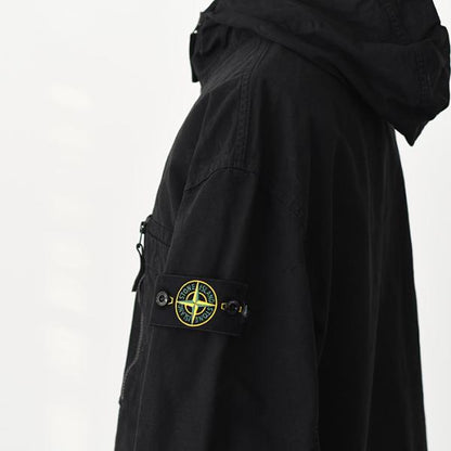 STONE ISLAND ORGANIC COTTON RIPSTOP フード付き ジャケット