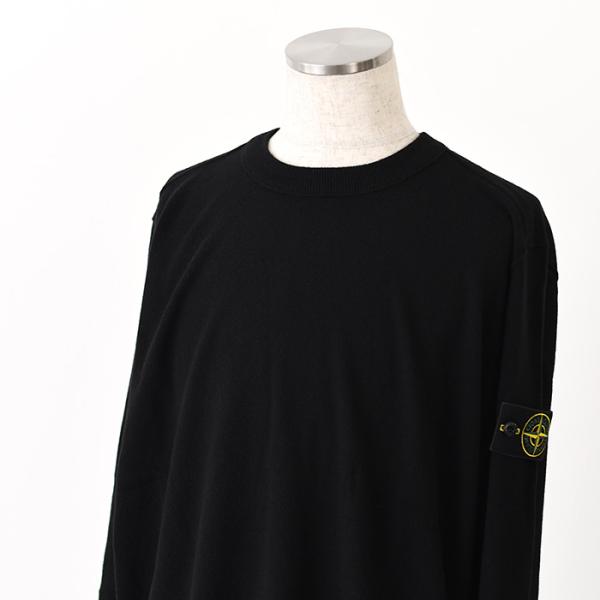 STONE ISLAND RWS GEELONG WOOL クルーネックセーター