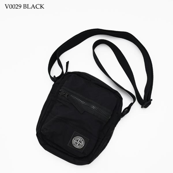 STONE ISLAND エコニル コーティングナイロンメタル クロスボディバッグ