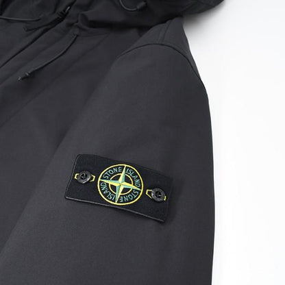 STONE ISLAND SOFT SHELL-R_E.DYE TECHNOLOGY フード付きジャケット