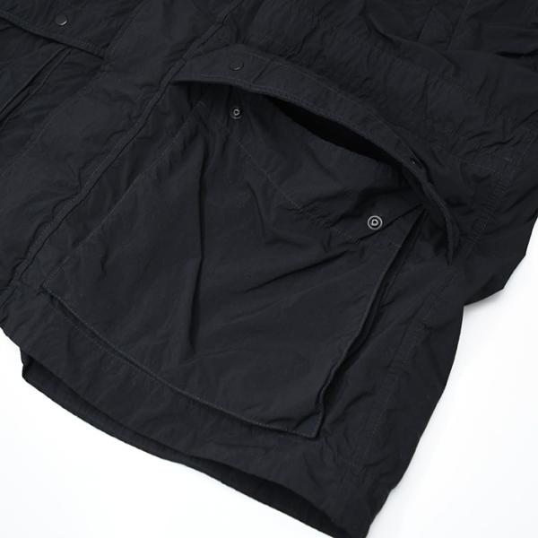 STONE ISLAND SMERIGLIATO_S.I. GHOST ショートパーカー