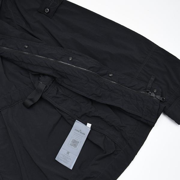 STONE ISLAND SMERIGLIATO_S.I. GHOST ショートパーカー