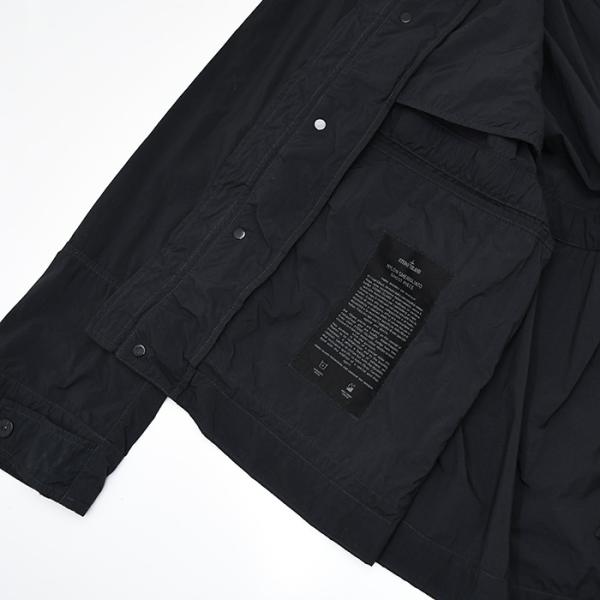 STONE ISLAND SMERIGLIATO_S.I. GHOST ショートパーカー