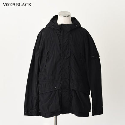 STONE ISLAND SMERIGLIATO_S.I. GHOST ショートパーカー