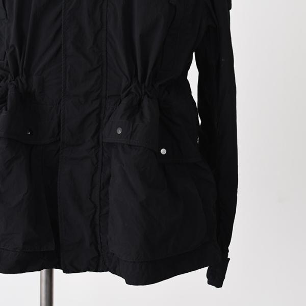 STONE ISLAND SMERIGLIATO_S.I. GHOST ショートパーカー