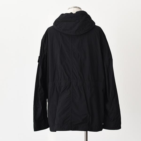STONE ISLAND SMERIGLIATO_S.I. GHOST ショートパーカー