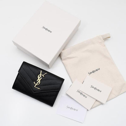 Saint Laurent モノグラム スモール エンベロープウォレット