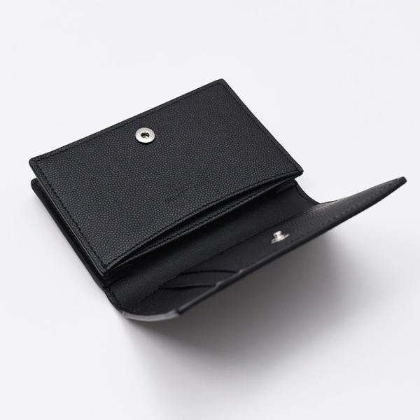 SAINT LAURENT カーフレザー カードケース