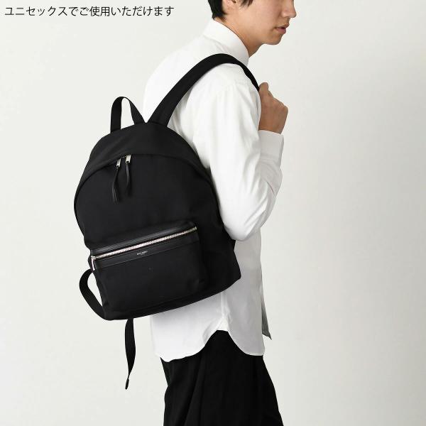 SAINT LAURENT シティ サンローラン バックパック キャンバス