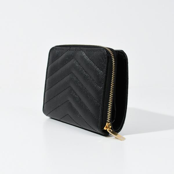 SAINT LAURENT モノグラム コンパクト ジップアラウンド ウォレット