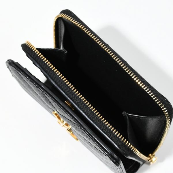 SAINT LAURENT モノグラム コンパクト ジップアラウンド ウォレット