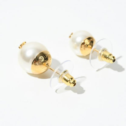 SAINT LAURENT ロゴパールピアス