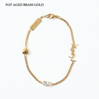 SAINT LAURENT オピウム ハートブレスレット