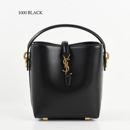 SAINT LAURENT LE 37 ミニ シャイニーレザー
