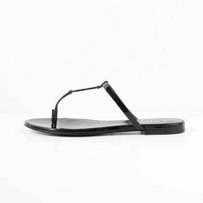 SAINT LAURENT 카산드라 슬라이드 특허 가죽 
