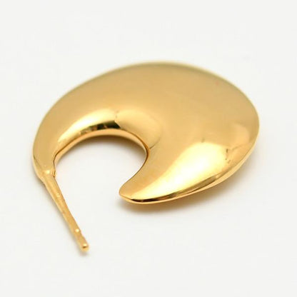 SAINT LAURENT サンローラン ティアドロップ フープ ピアス