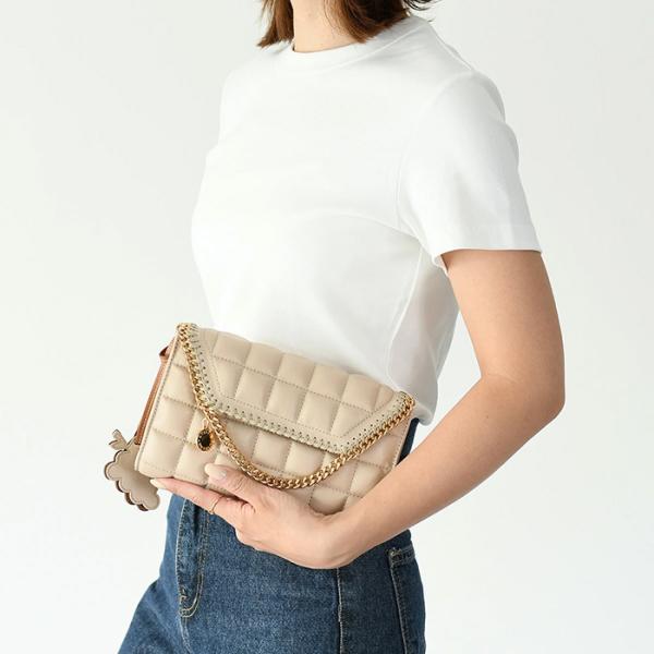 STELLA MCCARTNEY ファラベラ スクエアキルティング バッグ