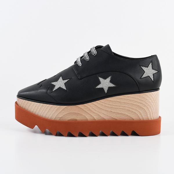 STELLA MCCARTNEY エリススターズ プラットフォームシューズ