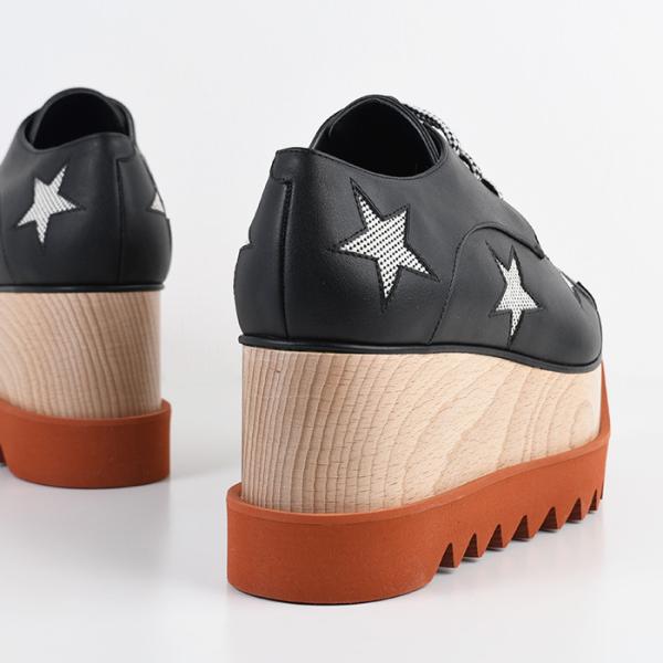 STELLA MCCARTNEY エリススターズ プラットフォームシューズ