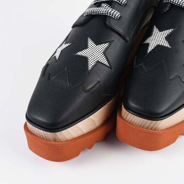 STELLA MCCARTNEY エリススターズ プラットフォームシューズ