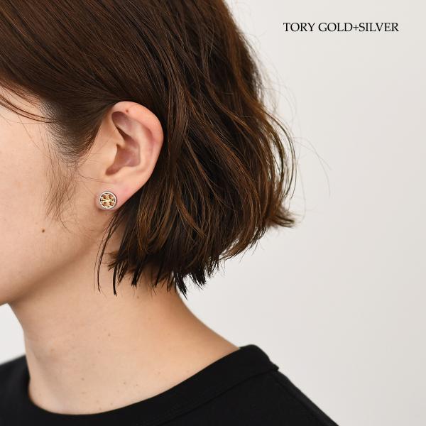 TORY BURCH ミラーピアス