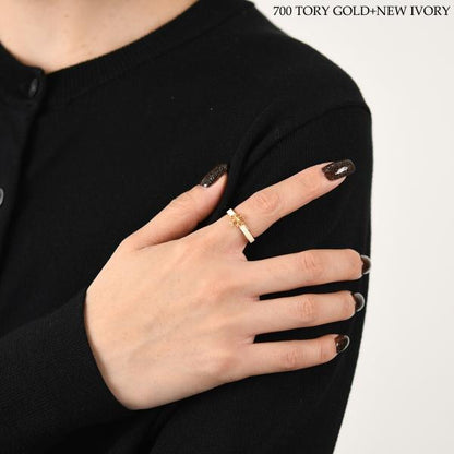 TORY BURCH キラ エナメル リング