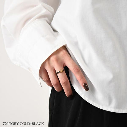 TORY BURCH キラ エナメル リング