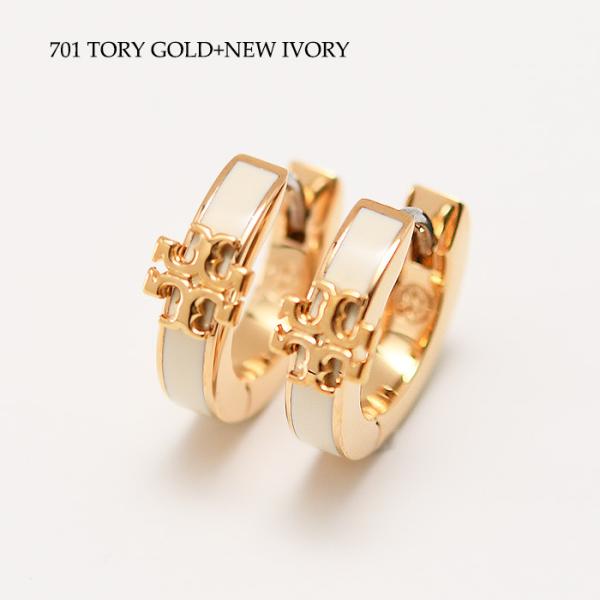 TORY BURCH キラ エナメル ハギー ピアス