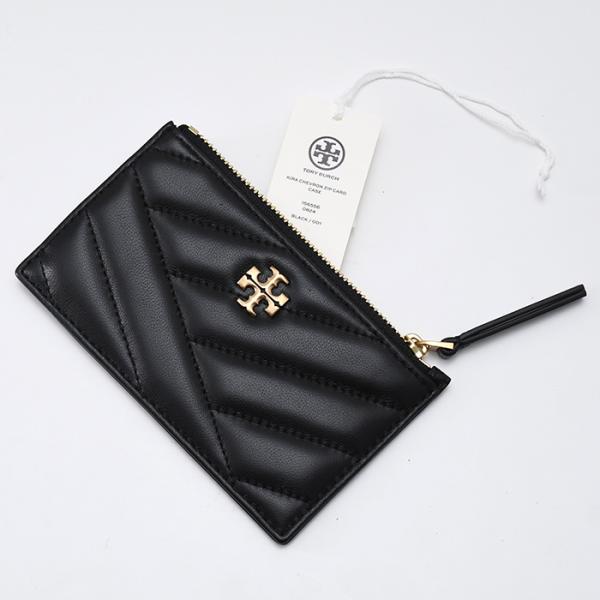 TORY BURCH トリーバーチ キラ シェブロン ジップカードケース