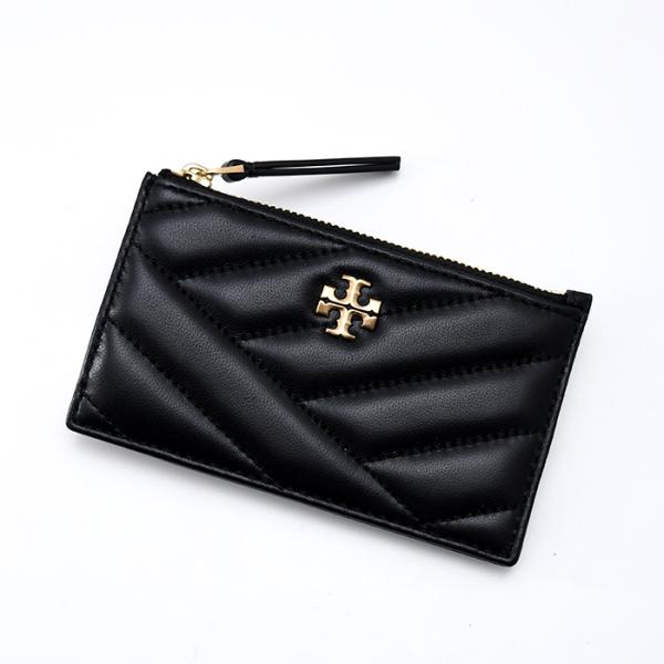 TORY BURCH トリーバーチ キラ シェブロン ジップカードケース