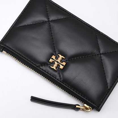 TORY BURCH トリーバーチ キラ ダイヤモンドキルト ジップカードケース