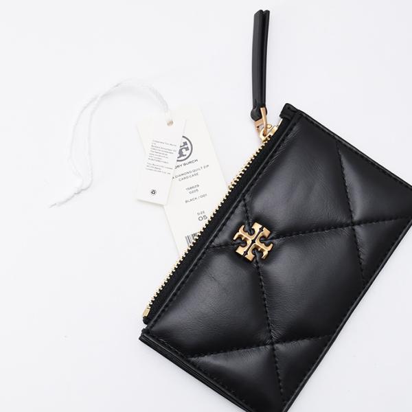 TORY BURCH トリーバーチ キラ ダイヤモンドキルト ジップカードケース