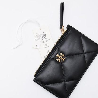 TORY BURCH トリーバーチ キラ ダイヤモンドキルト ジップカードケース