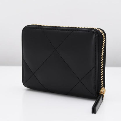 TORY BURCH トリーバーチ キラ ダイヤモンドキルト ジップアラウンド スモールウォレット