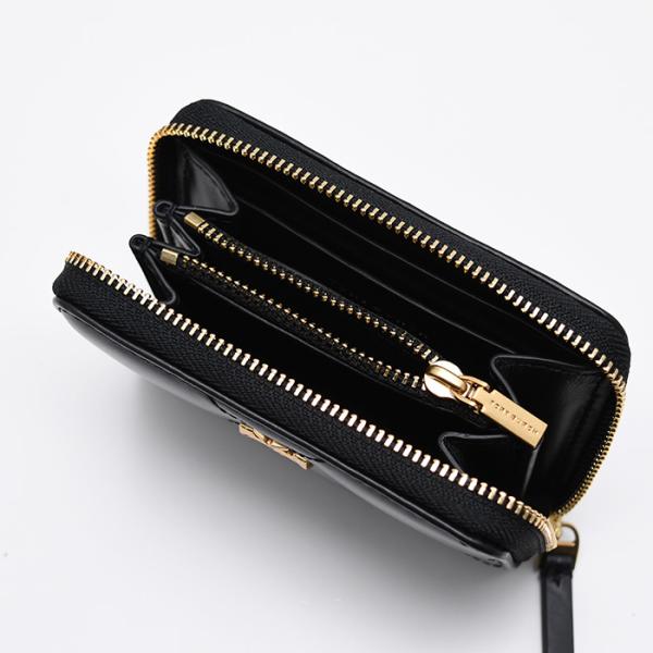 TORY BURCH トリーバーチ キラ ダイヤモンドキルト ジップアラウンド スモールウォレット