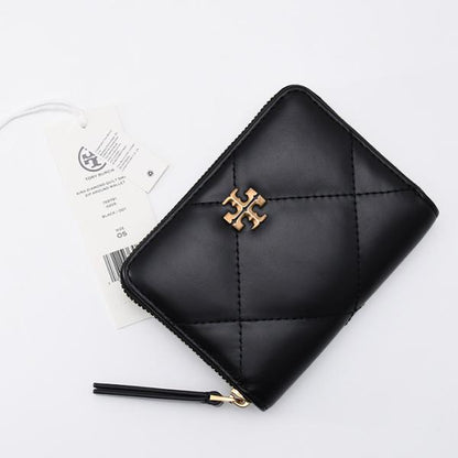TORY BURCH トリーバーチ キラ ダイヤモンドキルト ジップアラウンド スモールウォレット
