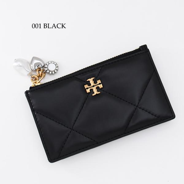 TORY BURCH トリーバーチ キラ ダイヤモンドキルト チャーム ジップカードケース