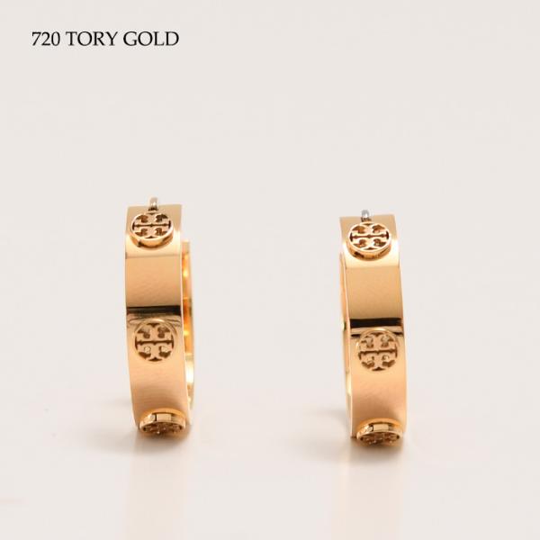 TORY BURCH ミラー スタッズ ハギー ピアス