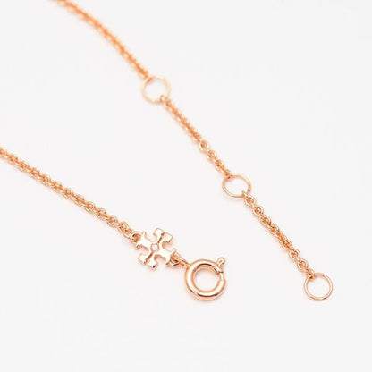 TORY BURCH 미러 파베 체인 팔찌 