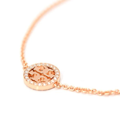TORY BURCH 미러 파베 체인 팔찌 